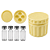 Estojo Case Porta Ampolas Amarelo Capacidade 4 Frascos 3ml - Imagem 1