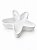 Bowl Formato de Estrela P Branco Decoração Casa Mesa RD Imports - Imagem 3