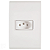 Conjunto 1 Tomada 2P+T 20A/250V 57170/213 Branco Liz Tramontina - Imagem 1