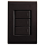 Conjunto 3 Interruptor Simples 10A/250V Grafite Liz Tramontina - Imagem 1