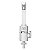 Torneira Elétrica Hydra Slim Bancada / Mesa 5500W 4T Branca 110V  (1 Ano de Garantia) - Imagem 2