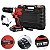 Parafusadeira e Furadeira Mondial bateria 12V Bateria Lítio + Maleta + 50 peças PF-07 MA - Bivolt (1 Ano Garantia) - Imagem 3