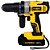 Parafusadeira / Furadeira Impacto 24V 2 Baterias 1/2 Pol. Lítio Bivolt com Maleta HAMMER- PLI240 (6 Meses de Garantia) - Imagem 1