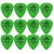 Palheta Dunlop Tortex 0.88mm Verde 12 Unidades 418P.88 - Imagem 4