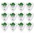 Kit Com 12 Unidades Palheta Dunlop Tortex Wedge 0.88mm Verde - Imagem 2