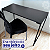 Mesa Industrial Básica Multiuso Preta - Imagem 5