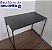 Mesa Industrial Reforçada 90x50cm - Imagem 1