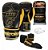 Conjunto Luva de Boxe / Muay Thai Pretorian Core Preto / Amarelo Tam 16oz - Imagem 3