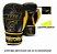 Conjunto Luva de Boxe / Muay Thai Pretorian Core  Preto / Amarelo tam 10oz - Imagem 6