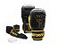 Conjunto Luva de Boxe / Muay Thai Pretorian Core  Preto / Amarelo tam 10oz - Imagem 1