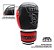 Conjunto luva de Boxe / Muay Thai First Pretorian Preto / Vermelho tam 14oz - Imagem 4