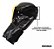 Conjunto Luva de Boxe / Muay Thai Pretorian Black Preta/ Amarelo tam 12oz - Imagem 2