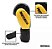 Conjunto Luva de Boxe / Muay Thai Pretorian Black Preta/ Amarelo tam 12oz - Imagem 6
