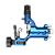Dragonfly X2 usada - Ink Machines - Demonic Blue - Imagem 2