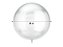 50 Unidades Balao Bubble 24 Polegadas Silicone Transparente - Imagem 2