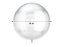 50 Unidades Balao Bubble 18 Polegadas Silicone Transparente - Imagem 2