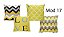 Kit com 4 Almofadas 30 x30 cm para decoração - Imagem 9