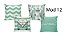 Kit com 4 Almofadas 30 x30 cm para decoração - Imagem 2