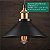 Luminaria Pendente Chapeu Chines 22cm Cor Preto - Imagem 12