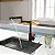 Torneira Bancada Aço Inox Escovado Articulável Preto - Modelo Bari - Imagem 8
