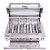 Churrasqueira Char-Broil Medallion Inox 304 Premium 5Q - Imagem 7