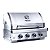 Churrasqueira a Gás Broiler Grill Classic Aço inox 4 Queimadores – Embutir - Imagem 2
