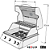 Churrasqueira a Gás Broiler Grill Elite Aço inox Infrared 3 Queimadores Led - Embutir - Imagem 11