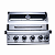 Churrasqueira a Gás Ultra Aço inox Infrared 4 Queimadores Led - Embutir - Imagem 1