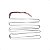 Resistência Evaporador Para Refrigerador Brastemp  326049983 - Imagem 1