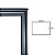 Borracha Gaxeta Freezer Horizontal Metalfrio - HFF570 HFF440 - Imagem 1