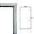 Borracha Gaxeta Inferior Refrigerador Brastemp/Consul - BRD32, BRD33, CRD32, CRD33 - Imagem 1