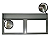 Moldura Freezer Horizontal Metalfrio CD480 - 133x63cm - Imagem 3