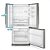 Borracha Gaxeta Electrolux Duplex Superior Esquerda - DM84 DM84X FRENCH DOOR 103 X 31CM - Imagem 4