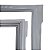 Borracha Gaxeta Electrolux Duplex Superior Esquerda - DM84 DM84X FRENCH DOOR 103 X 31CM - Imagem 2