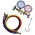 Manifold Analisador de Pressão EcoTools 3 MANGUEIRAS 0,90M ET361 para R-22 R-134A R-404A R-410A - Imagem 2
