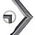 Gaxeta Borracha Geladeira Electrolux Dm84x Porta Freezer - Imagem 3