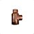 Tee de Cobre Soldável Trane 4 1/8" x 3 1/8" x 3 1/8" - Imagem 1