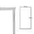 Gaxeta para Freezer Horizontal Metalfrio - 61x99cm - Imagem 1