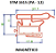 Borracha Gaxeta Magnética para Refrigerador Electrolux R250 - 125x52cm - Imagem 6