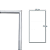 Borracha Gaxeta para Freezer Horizontal Fricon FH5RC - 78x61cm - Imagem 1