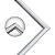 Borracha Gaxeta para Freezer Horizontal Fricon FH5RC - 78x61cm - Imagem 3