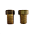 Kit 2 Tampão Rosca Macho Cônico 1/8 NP T14-088 - Imagem 1