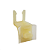 Kit 4 Presilha Suporte da Grade Refrigerador Consul 280, 340L - Imagem 3