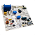 Placa Eletrônica Evaporadora Hi Wall Trane 24.000 BTU/h BRD07274 - Imagem 2