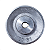 Polia de Alumínio 1 Canal 127mm Furo 3/4" Trane SHE00140B - Imagem 1