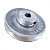 Polia de Alumínio 1 Canal 127mm Furo 3/4" Trane SHE00140B - Imagem 2