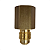 Adaptador  em Latão 1/4" SAE x 1/4 BSP Trane - Imagem 1
