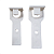 Kit 2 Suportes de Rodapé para Freezer/Refrigerador Brastemp 280-440L - Imagem 1