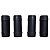 KIT 4 CONECTOR DE NYLON P/ MANGUEIRA DE SAÍDA D'ÁGUA P/ LAVA ROUPA BRASTEMP ANTIGA 2338 - Imagem 1