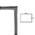 Gaxeta Borracha Para Freezer Horizontal Electrolux H-400 - Imagem 2